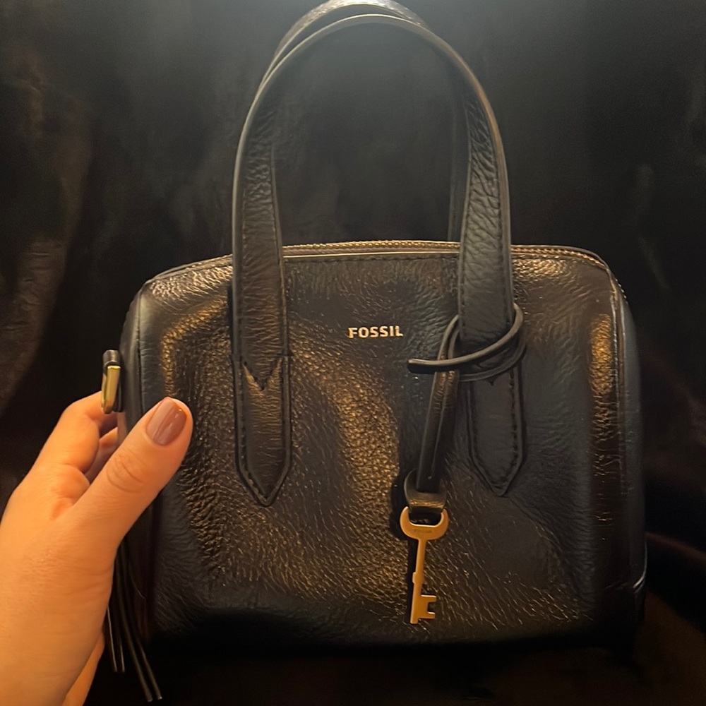 Fossil mini Sydney satchel